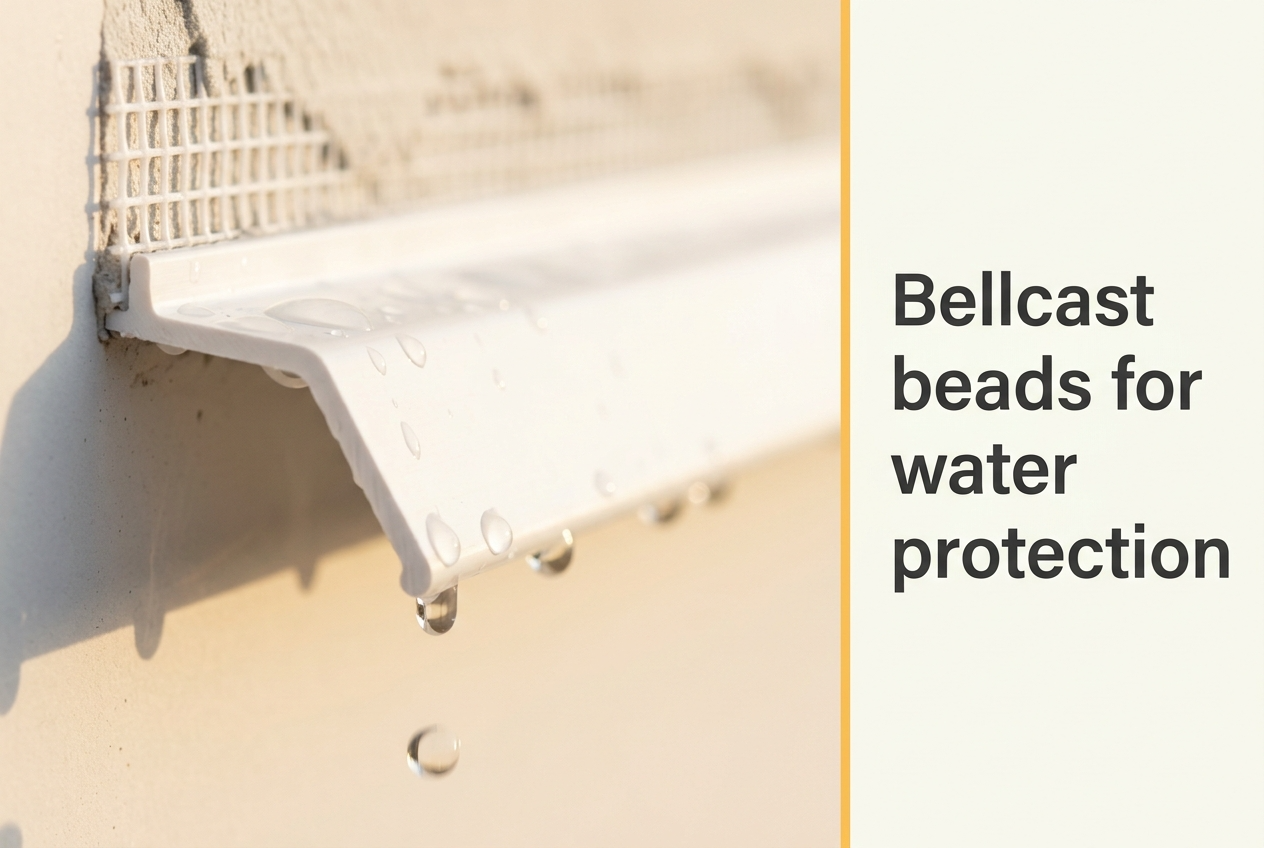 Bellcast Beads for Water Protection UK — Selection, Installation, and Profile Sequencing Guide