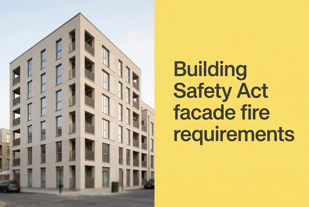 UK Facade Fire Requirements Under the Building Safety Act