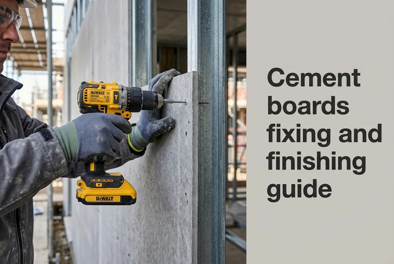 Cement Boards for Rendering UK: Fixing and Specification Guide