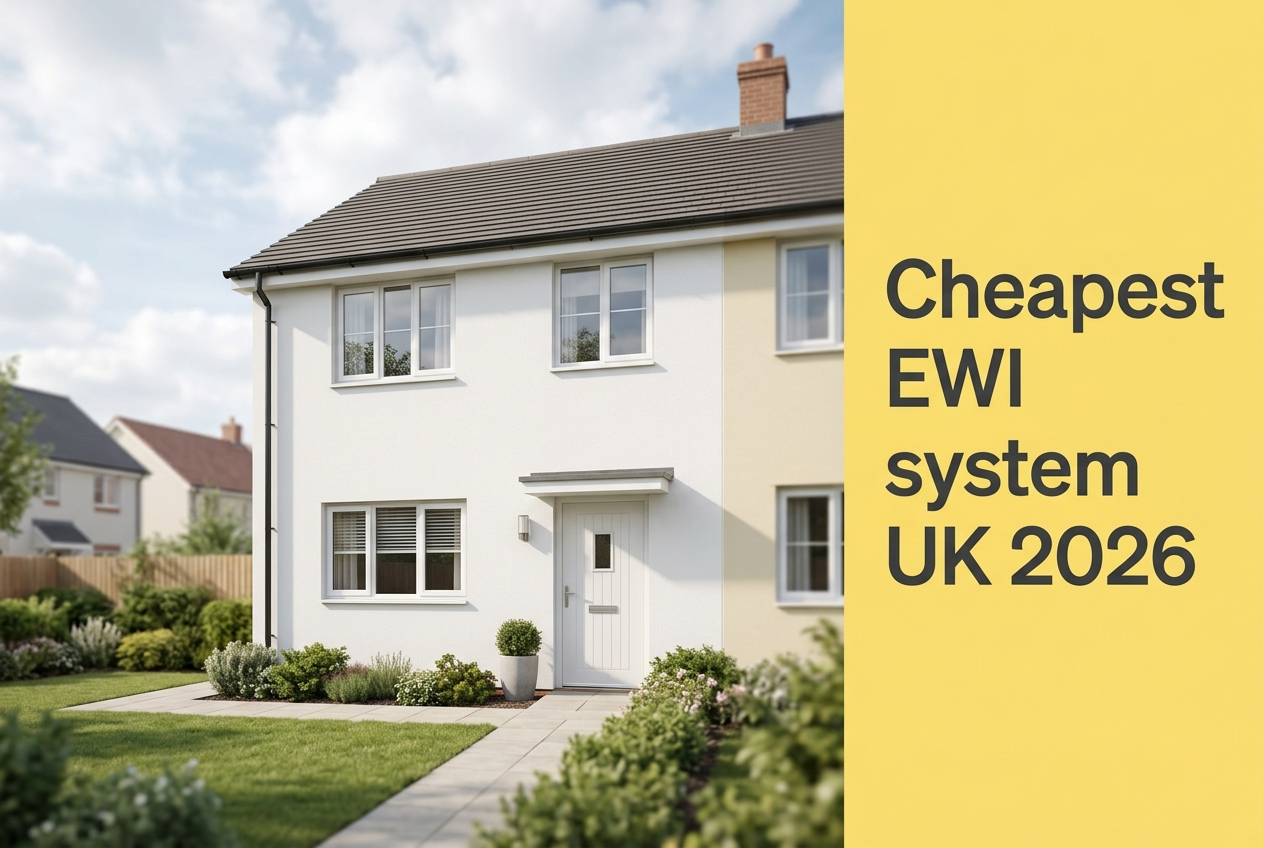 Cheapest EWI System UK 2026 — Without Cutting Corners