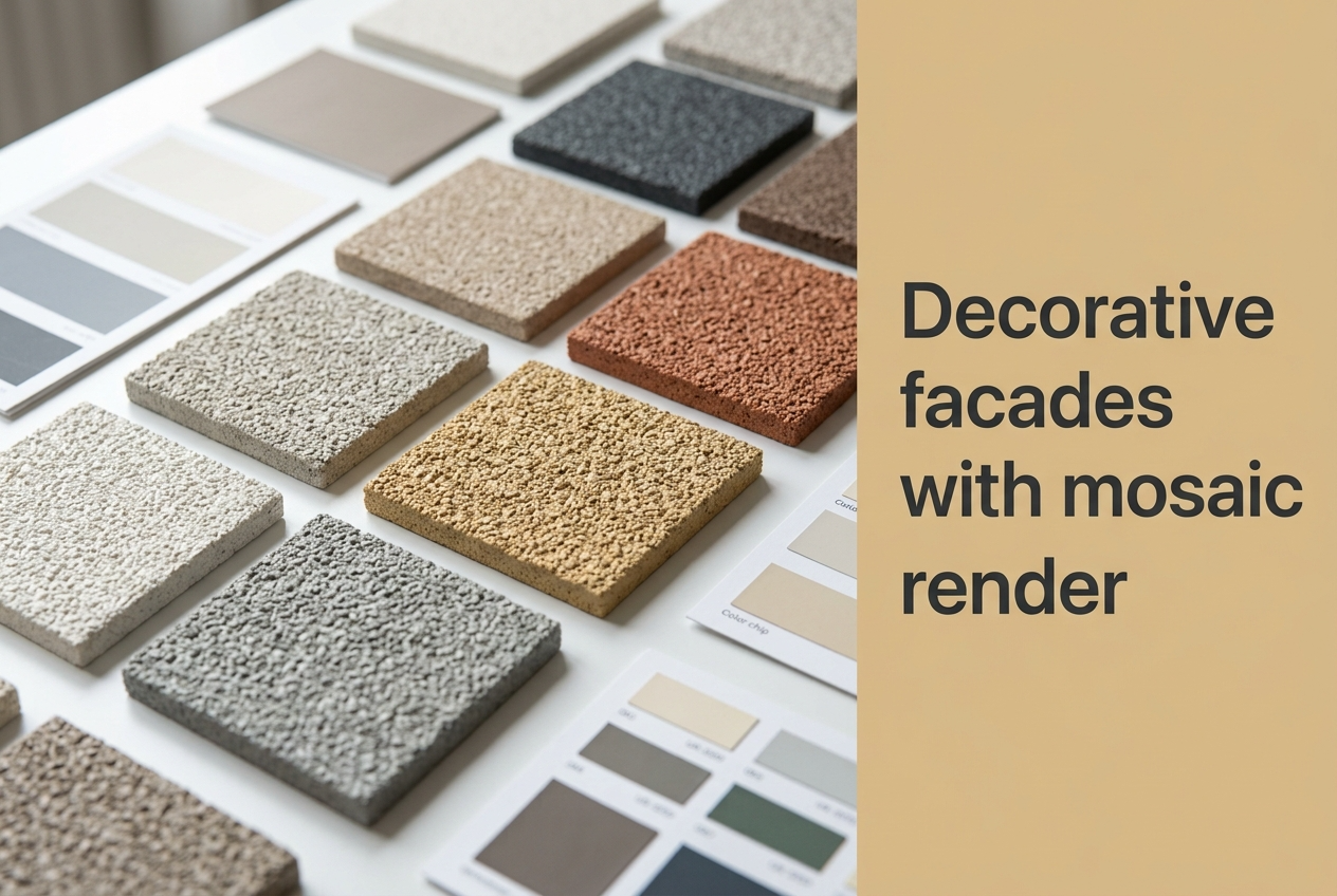 Decorative Facades With Mosaic Render — UK Design Inspiration 2026