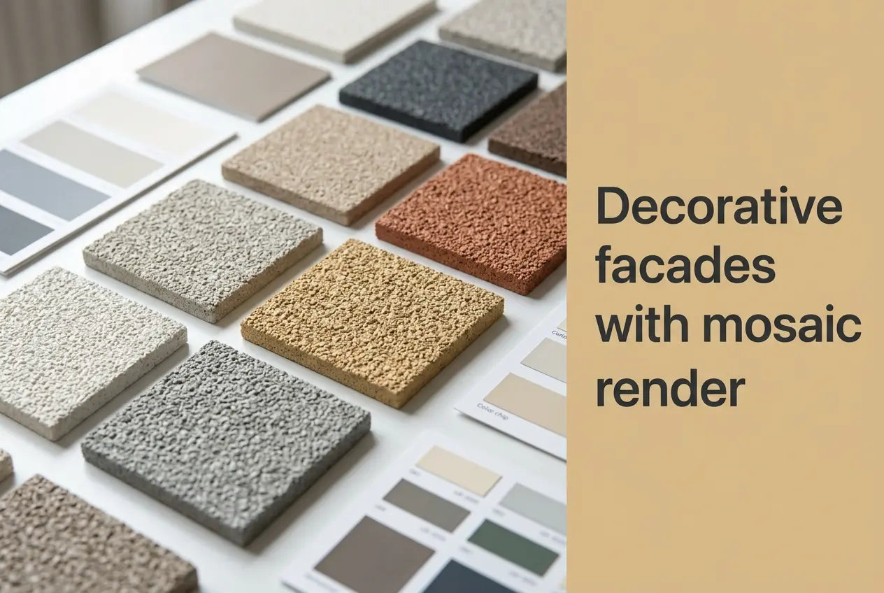 Decorative Facades With Mosaic Render: Design Ideas Inside the CT 177