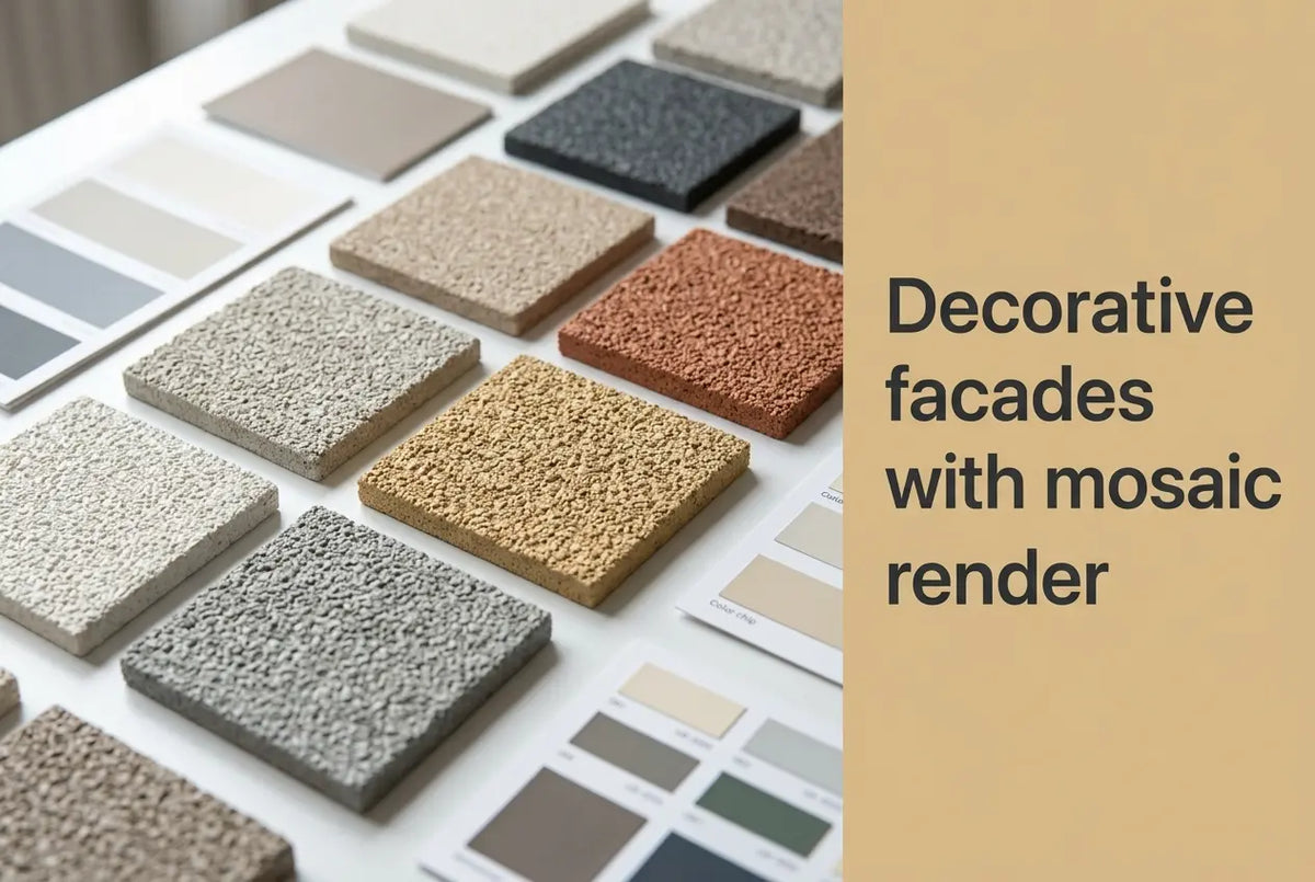 Decorative Facades With Mosaic Render: Design Ideas Inside the CT 177