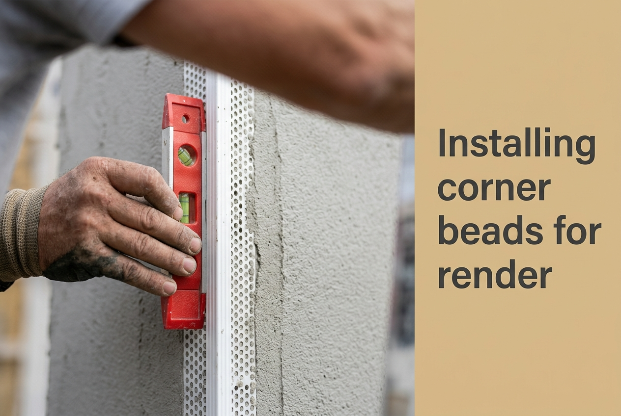 Installing Corner Beads for Render in the UK — Professional Step-by-Step Guide