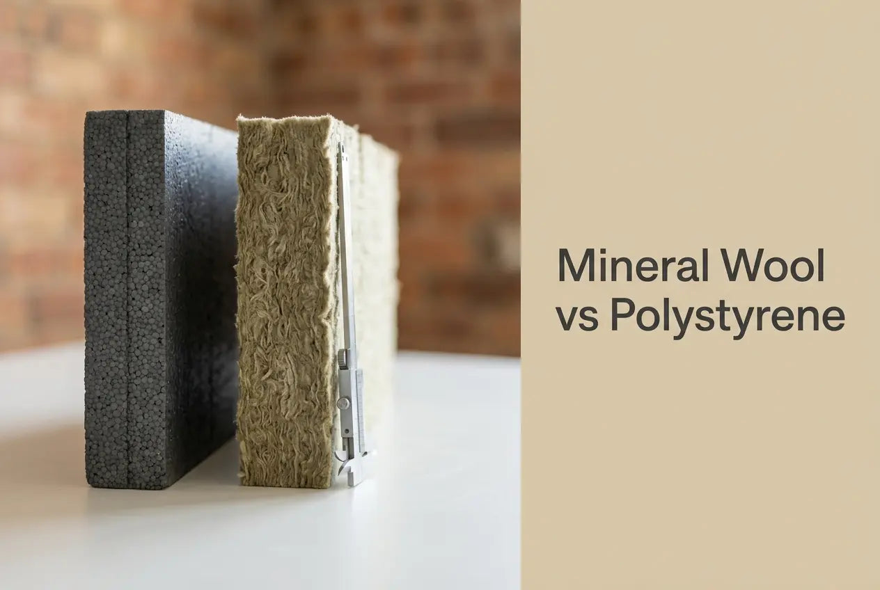 Mineral Wool vs Polystyrene: Choosing Insulation for UK Facades