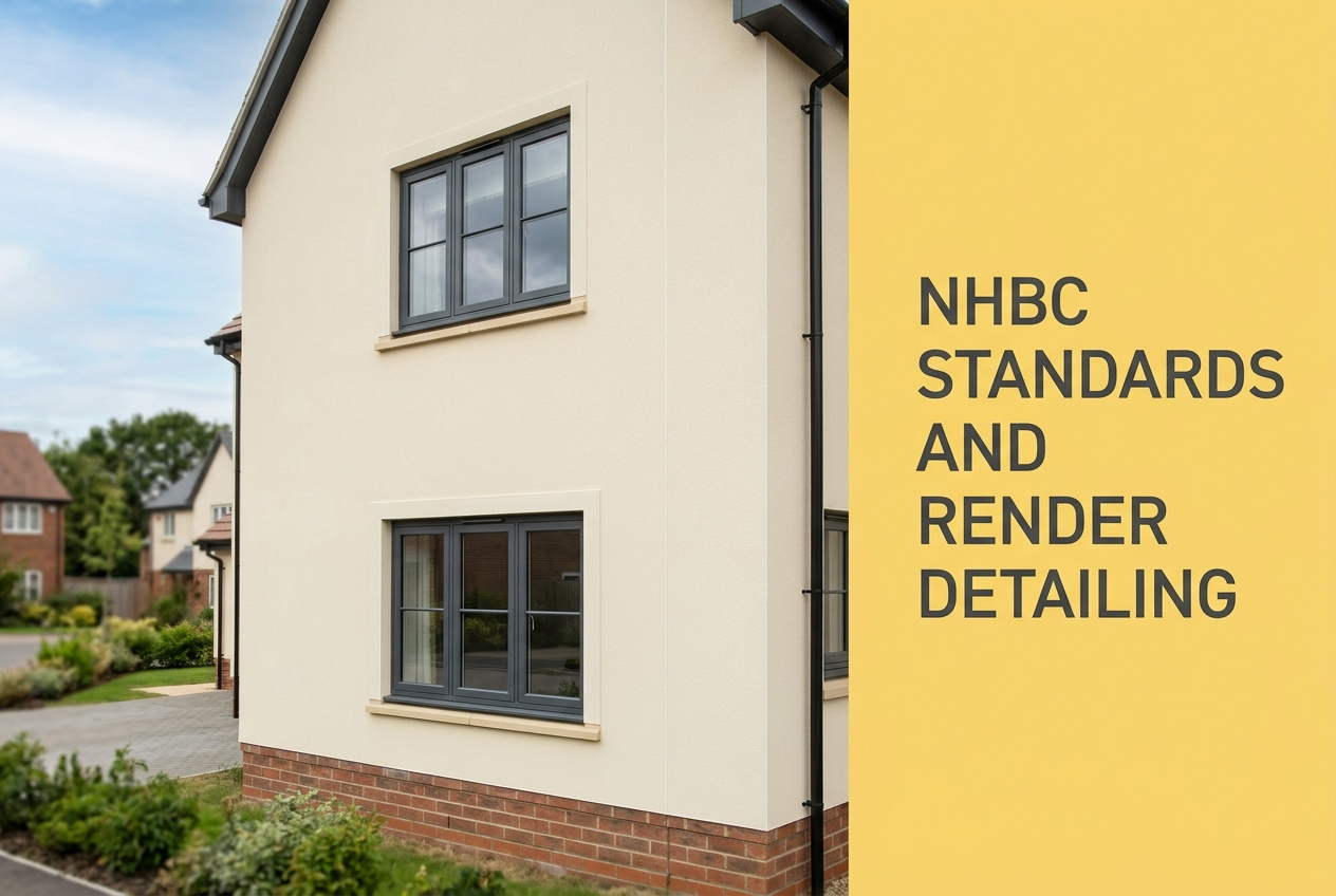 NHBC Standards & Render Detailing — A UK Compliance Guide