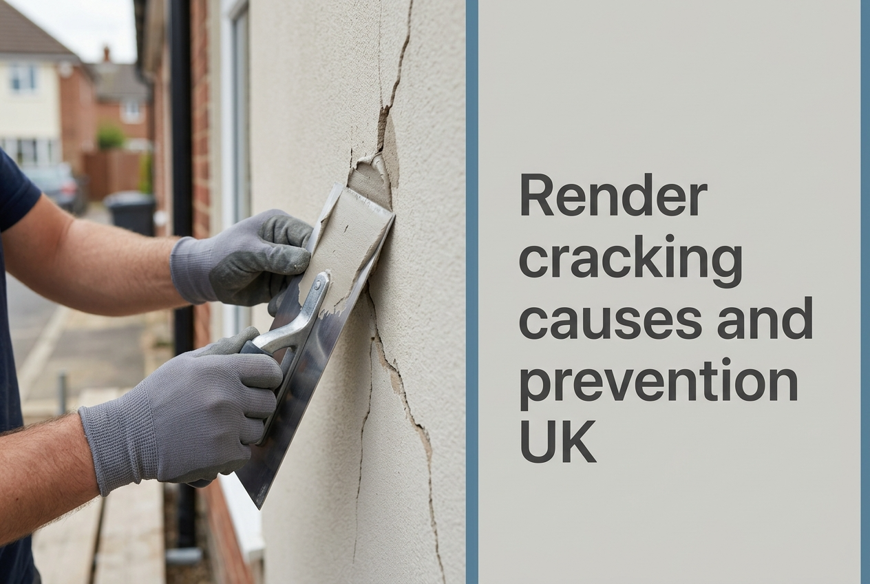 Render Cracking Causes and Prevention UK — Diagnostic & Repair Guide