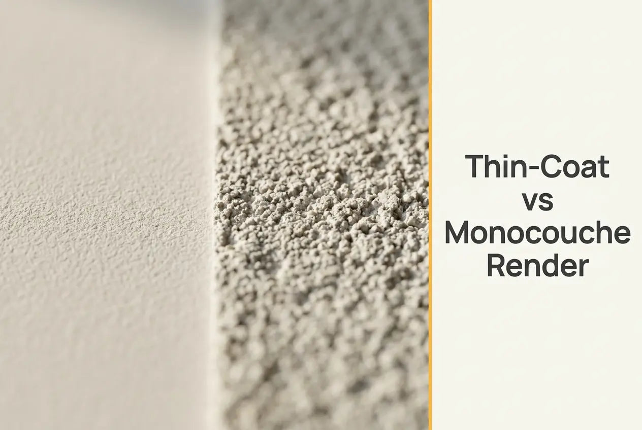 Thin-Coat vs Monocouche Render: The Full UK Cost Comparison