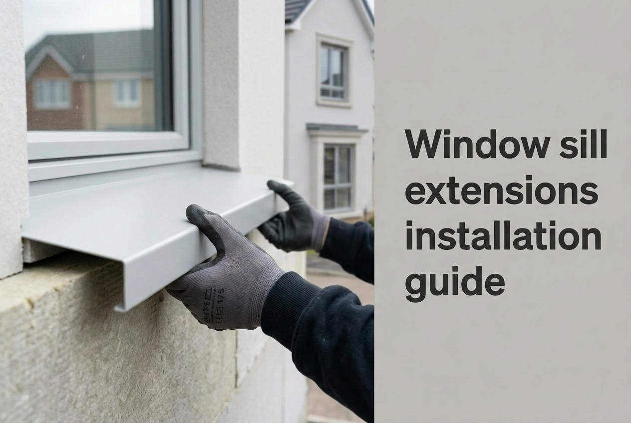 Window Sill Extensions Installation UK: A Step-by-Step Guide to Aluminium Oversills on EWI Facades