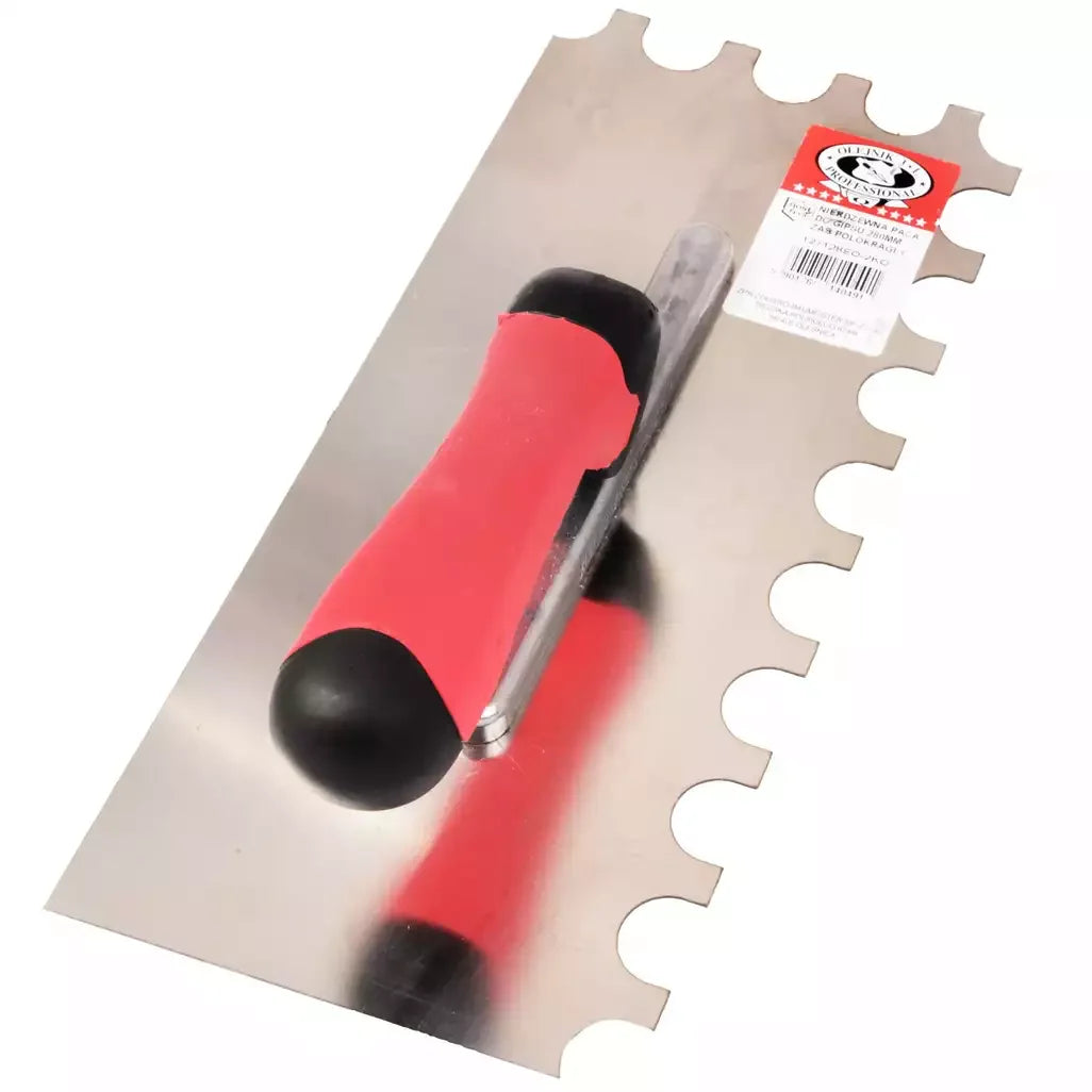 127128-2KO S/S TROWEL U TEETH 280mm