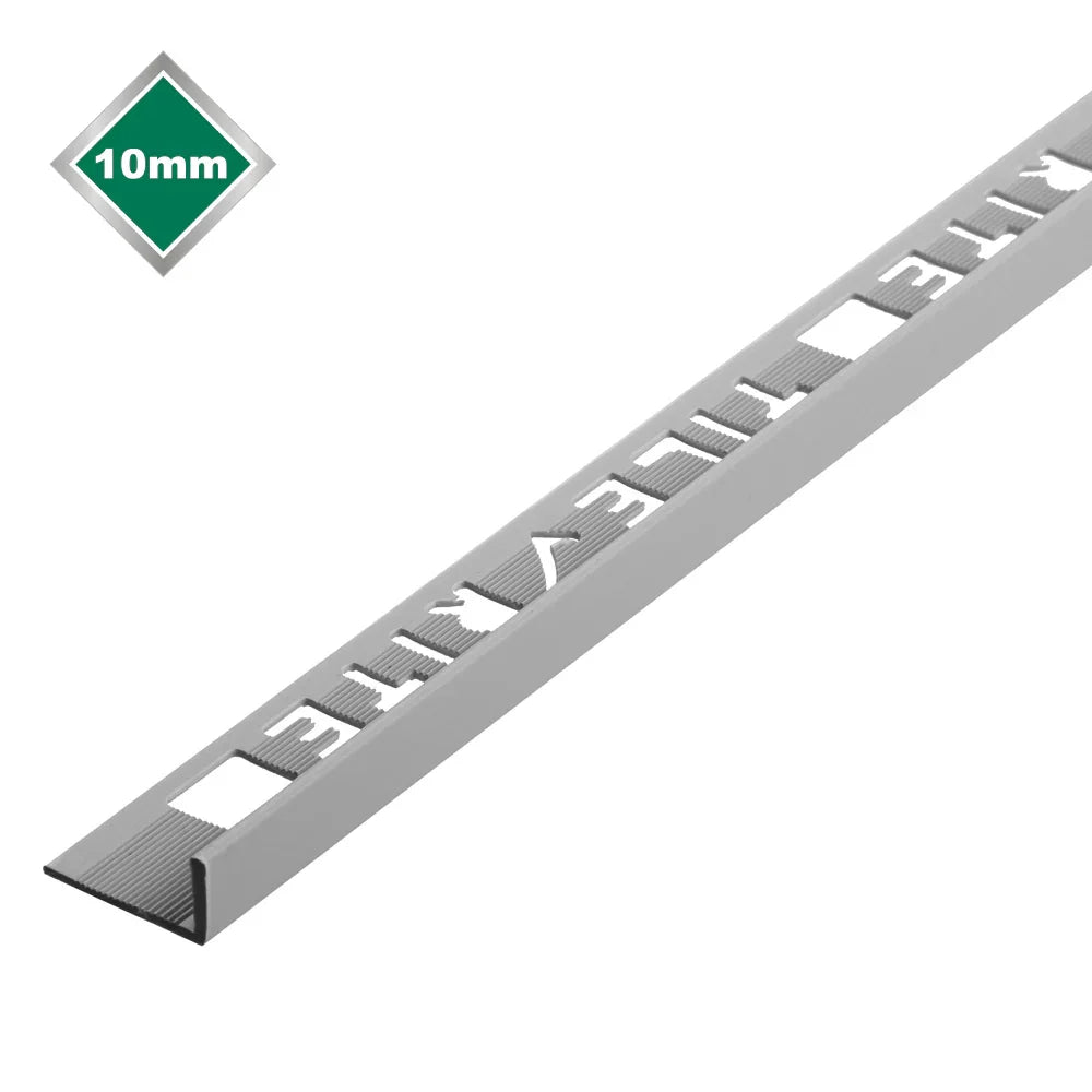 FTE560 10MM WHITE PVC SHAPE TRIM