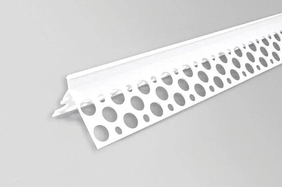 15mm PVC RENDER CORNER BEAD NO MESH 2.5m - Renders World