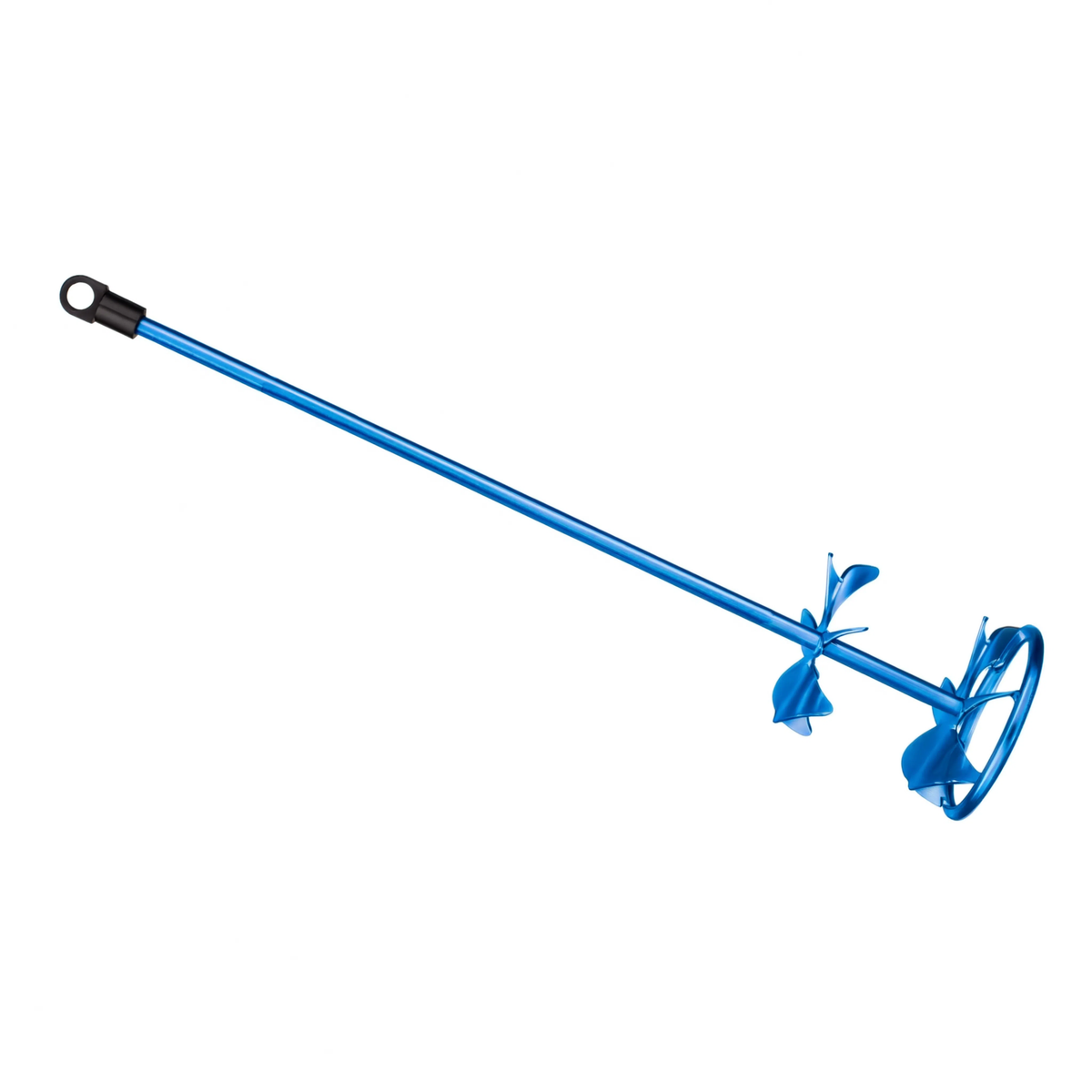 DOUBLE PAINTED MIXER FOR LIQUID MASSES AND RESINS