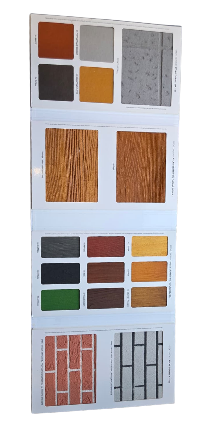 ATLAS CONCRETE AND BRICK SAMPLE BOOK