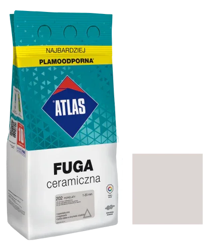 ZAPRAWA CERAMICZNA (1-20mm) 202 POPIÓŁ 5kg