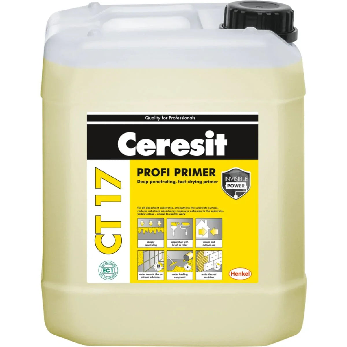 CERESIT CT17 PROFI WALL PRIMER 5L - Renders World