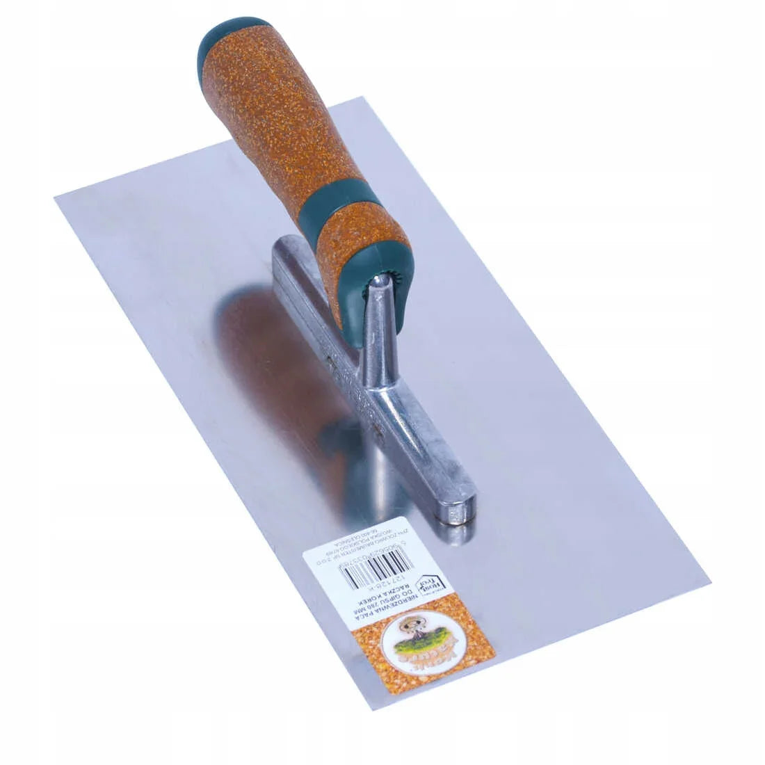 127128-K CORK HANDLED S/STEEL TROWEL