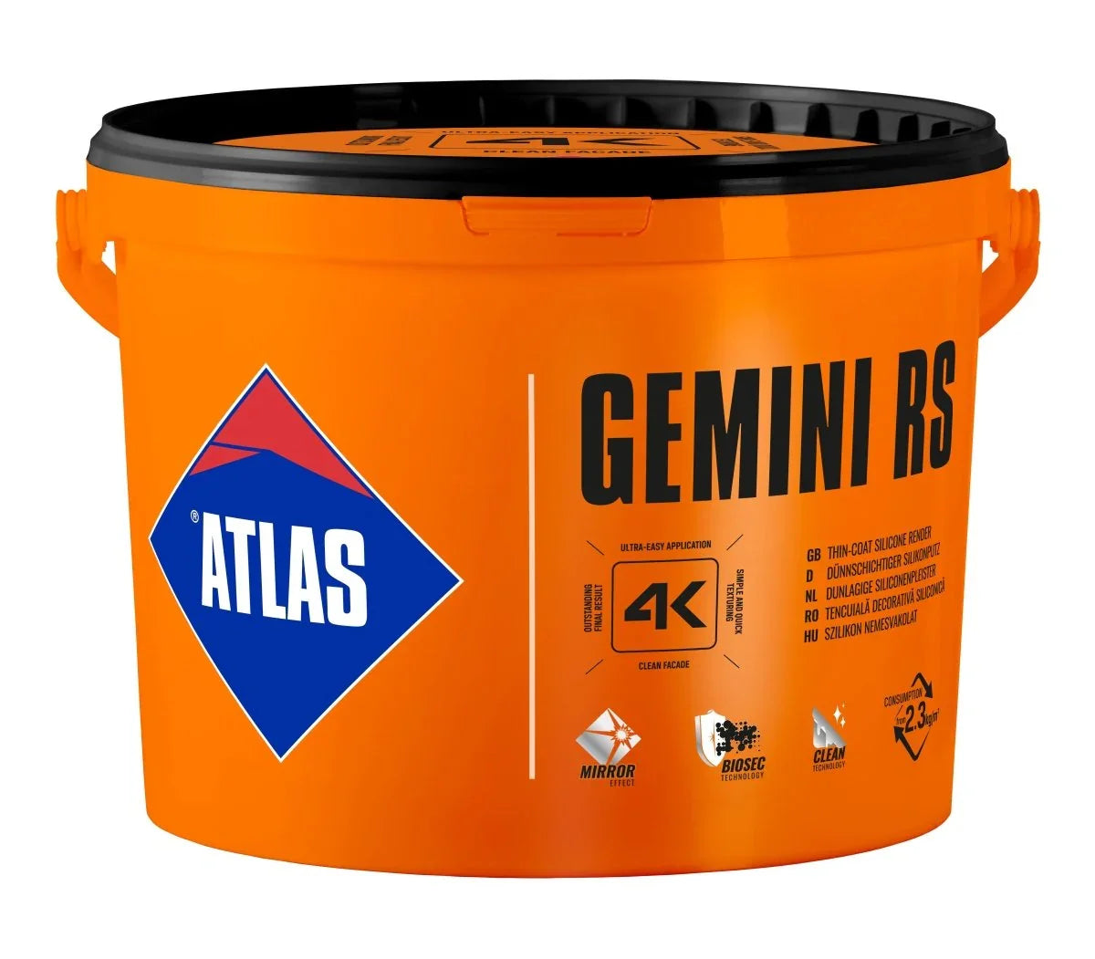 ATLAS GEMINI RS RENDER WHITE 25kg - Renders World