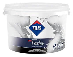 ATLAS PRO BIAŁA FARBA LATEKSOWA 10L