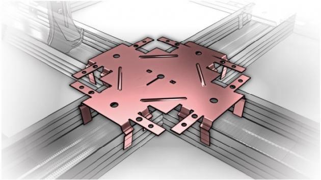 CD60 DOUBE SIDE CONNECTOR FOR CEILING - Renders World