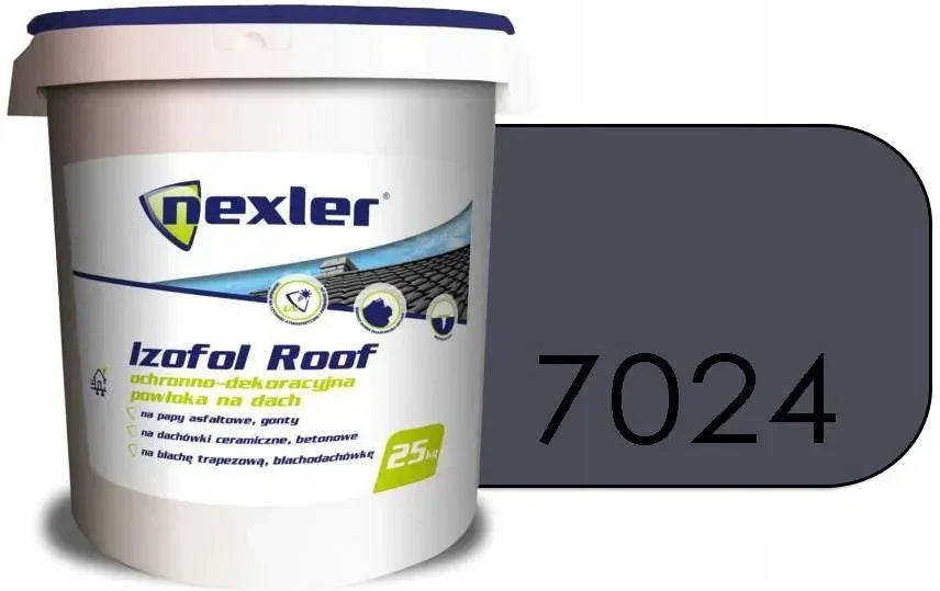 NEXLER IZOFOL DACHOWY 7024 GRAFIT 25 kg