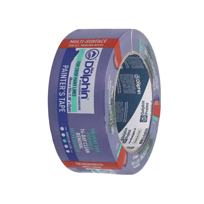 B/D 1-1-01 UV BLUE MASKING TAPE 25mm50m