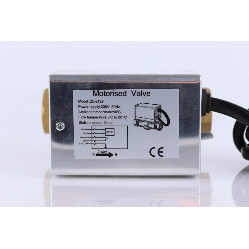 ZAWÓR 2-PORTOWY Z SILNIKIEM 22 mm