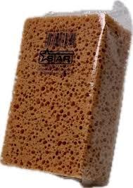 beige tiling sponge
