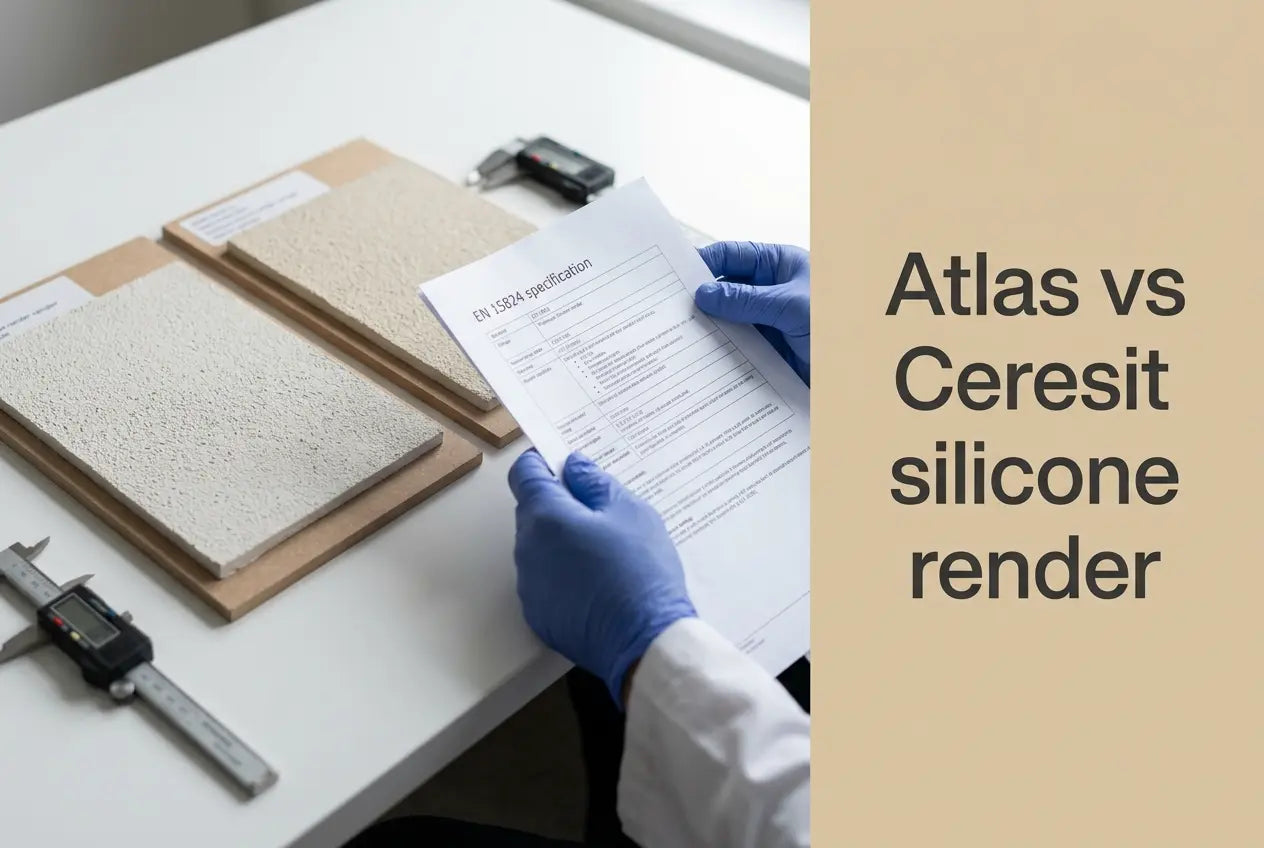 Atlas vs Ceresit Silicone Render: A Comparison on Documented Scope