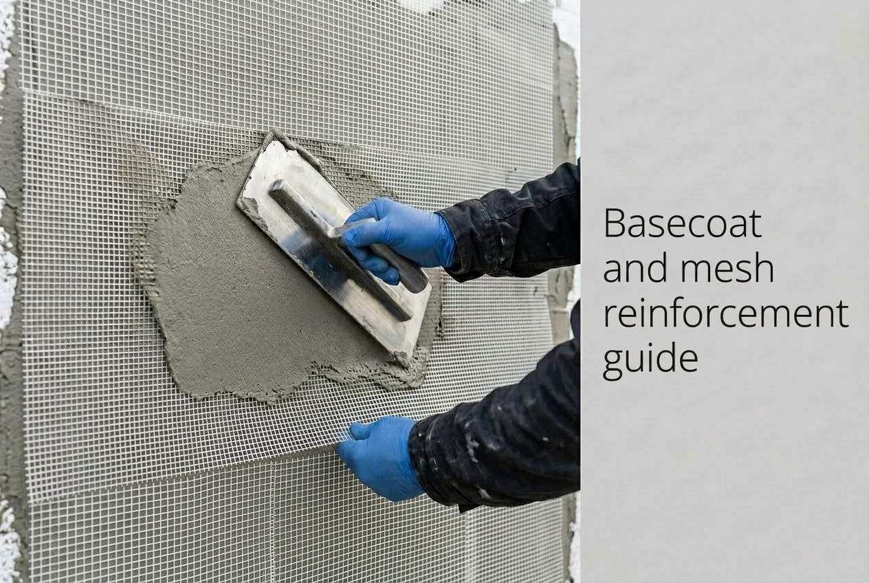 Basecoat & Mesh Reinforcement Layer Guide — How the Crack-Resistant Layer of UK EWI Works