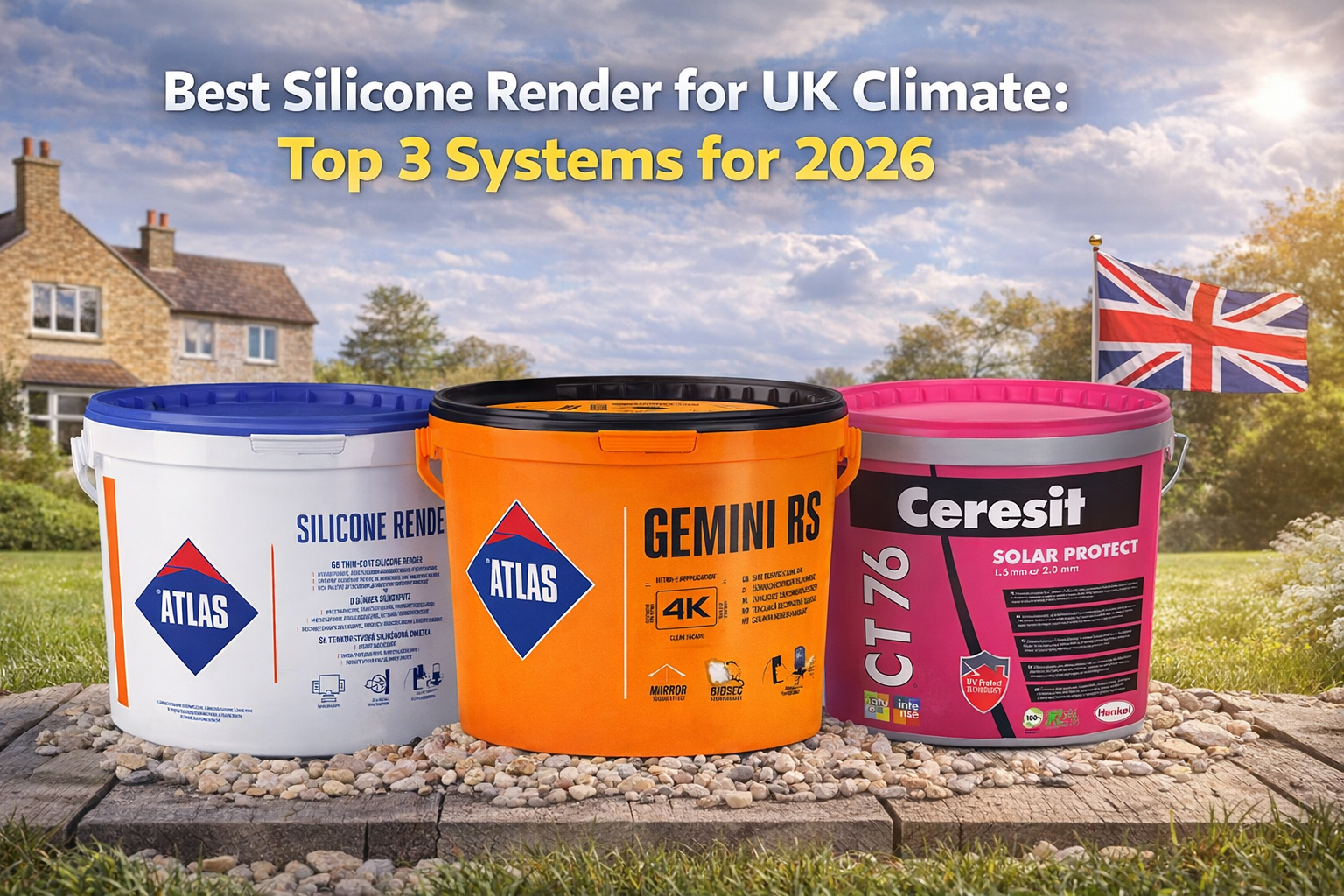 best silicone render for uk climate