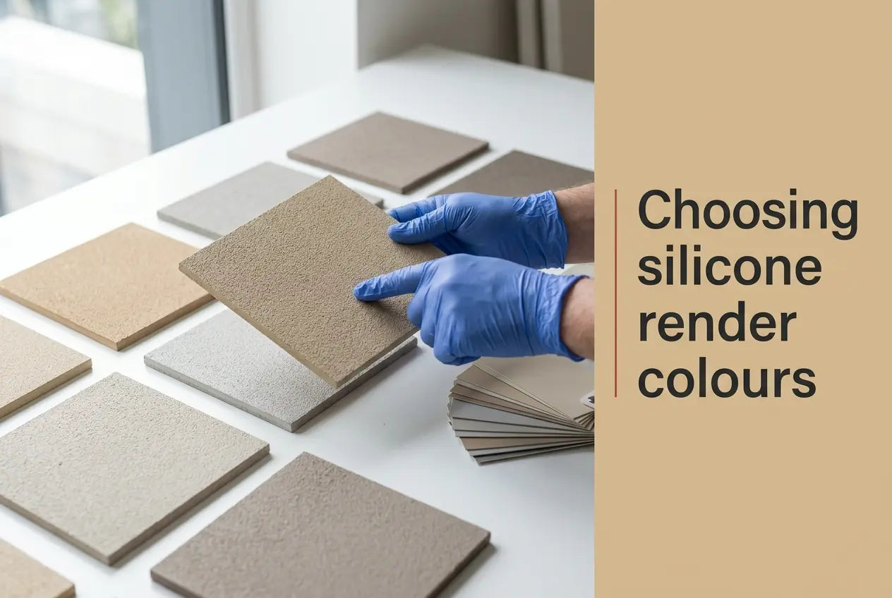 Choosing Silicone Render Colours — What the Data Sheets Decide