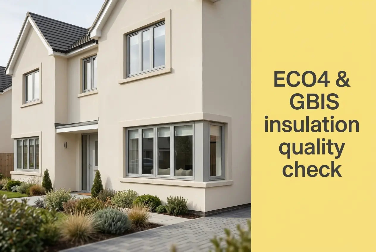 ECO4 and GBIS Insulation Quality Check: How to Check Your EWI and Get It Fixed