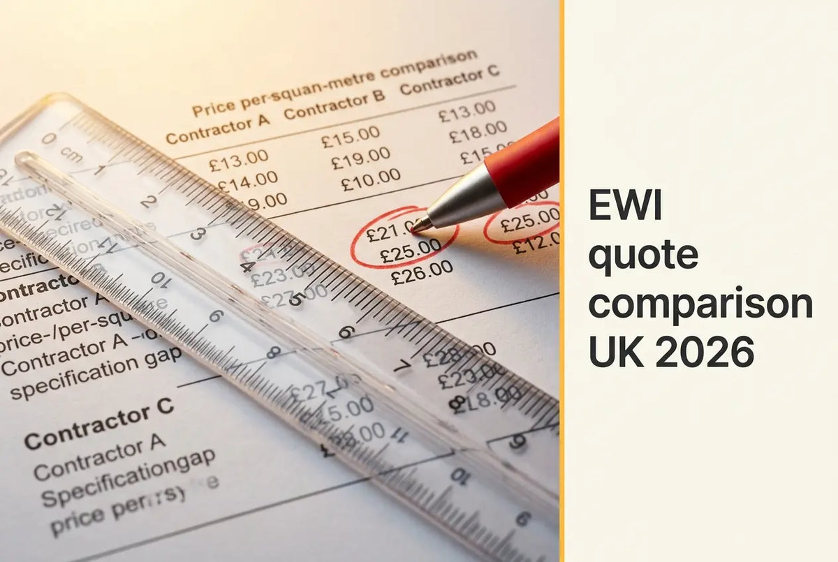 EWI Quote Comparison: What to Look For in a UK Quote