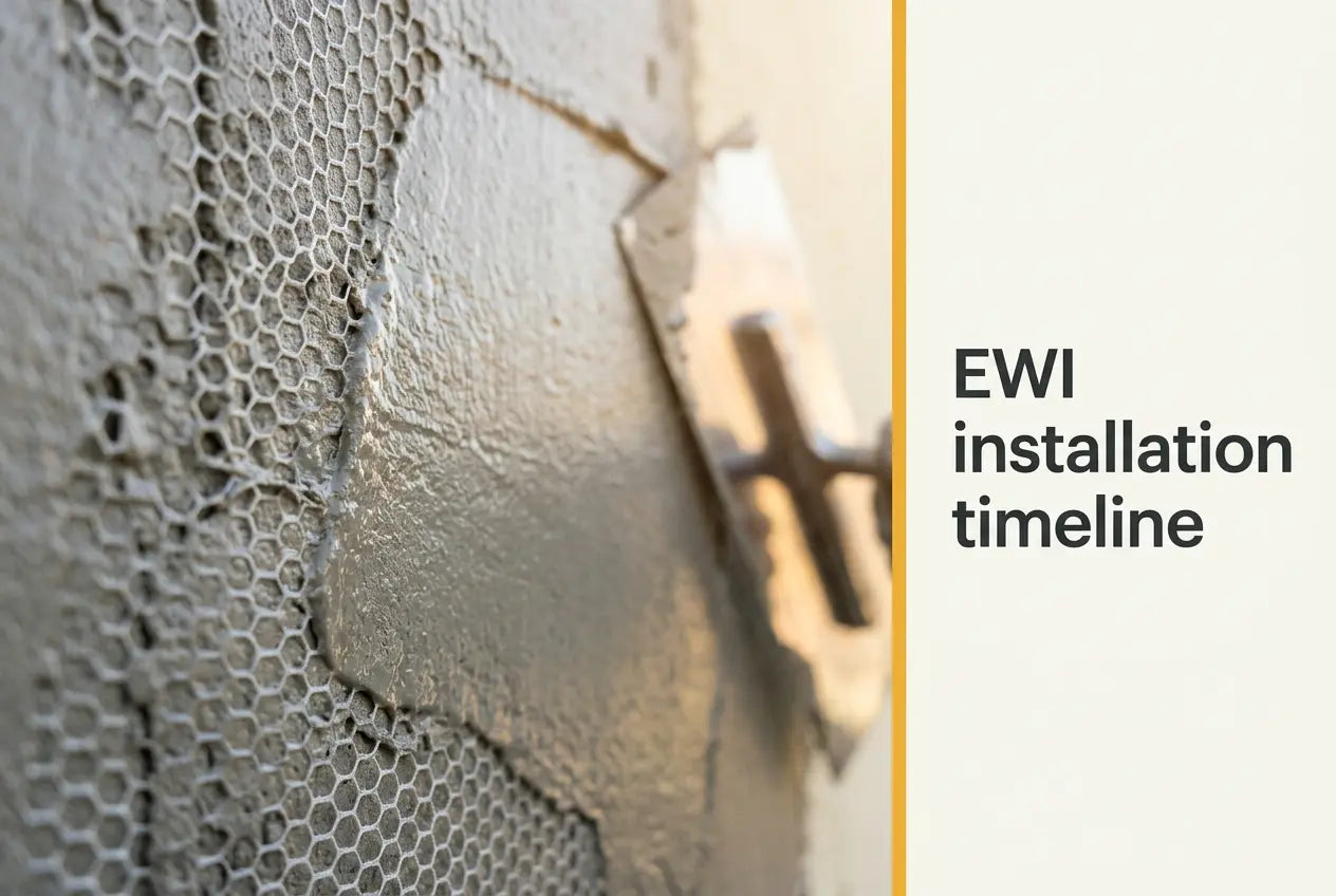 Day-by-Day EWI Installation Timeline UK: 10-14 Working Days From Base Track to Render Handover