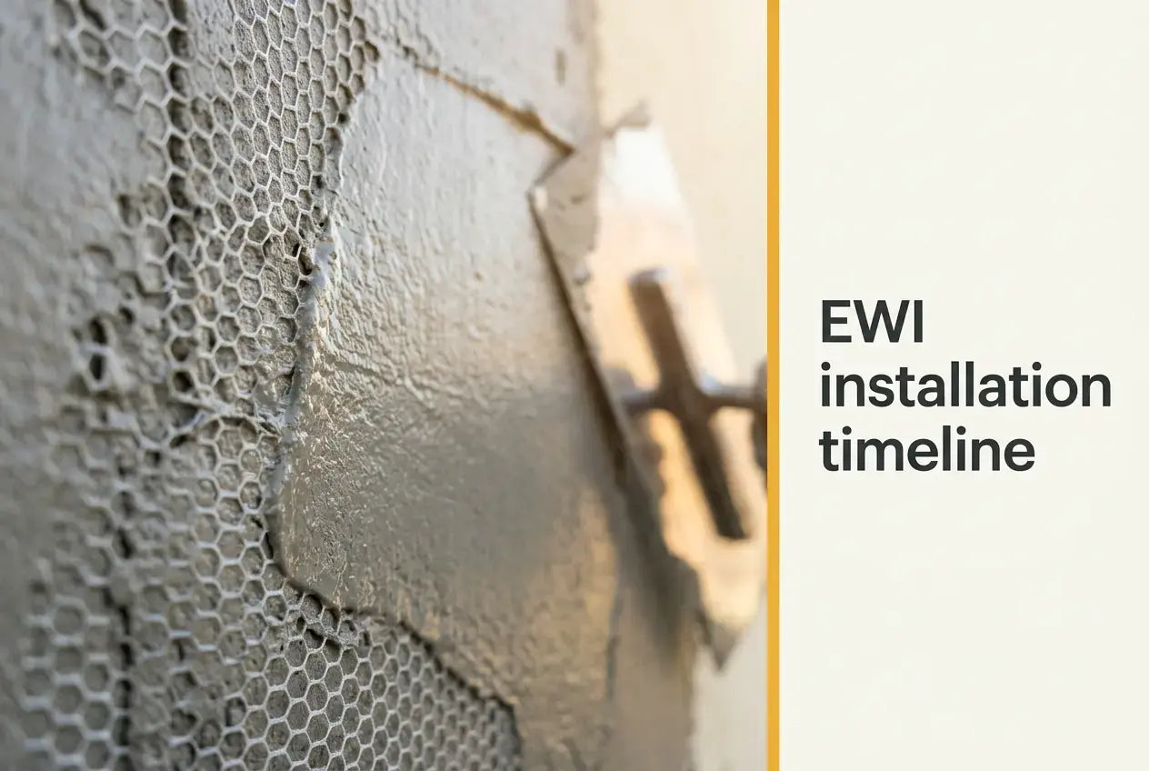 Day by Day EWI Installation Timeline UK: Hold Points, Cure Windows and Weather Limits