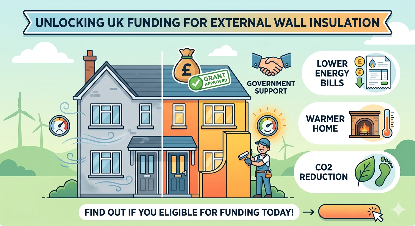 Grant Funding for External Wall Insulation in the UK