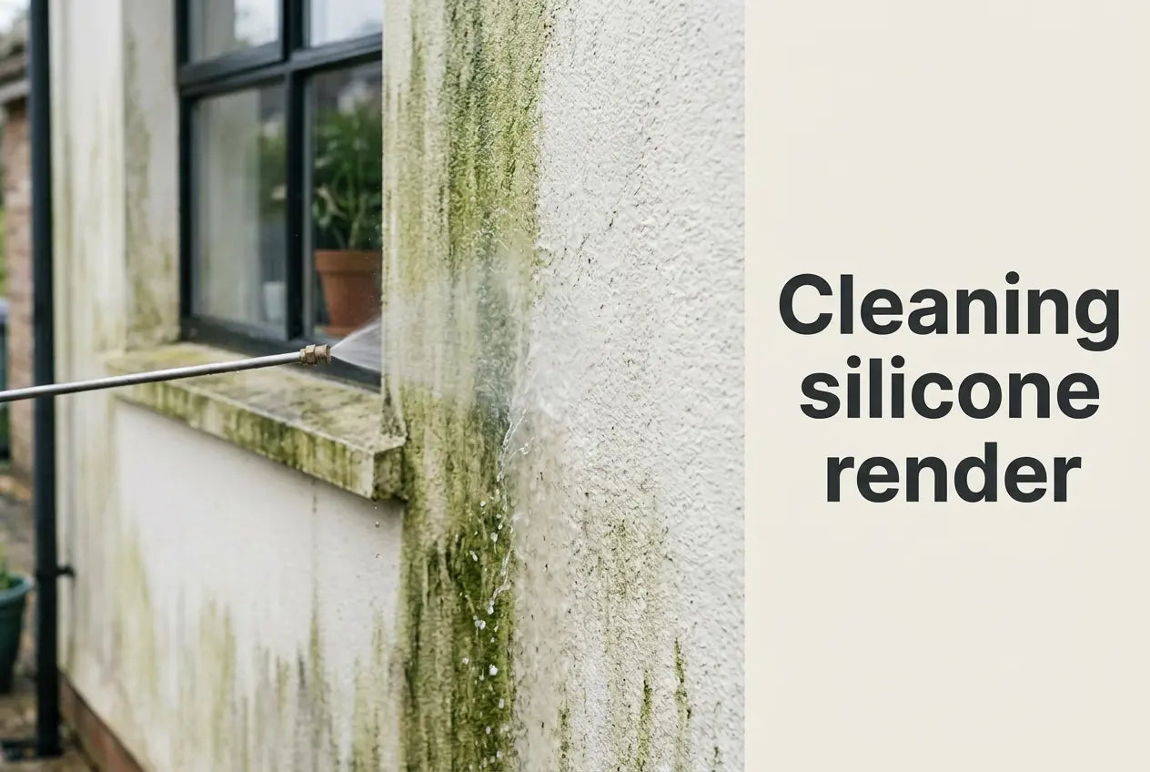 How to Clean Silicone Render Without Damaging the Surface