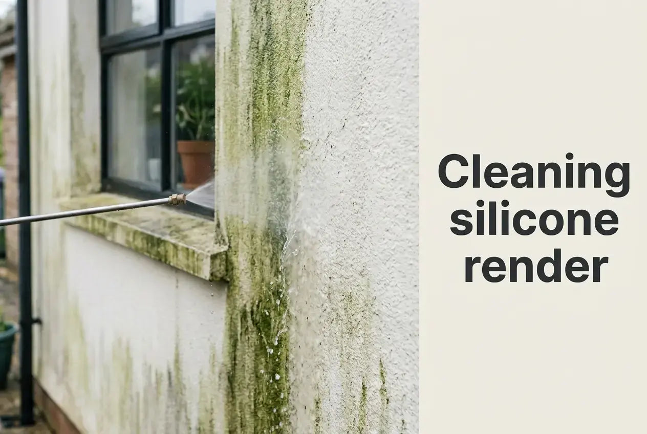 How to Clean Silicone Render Without Damaging the Surface