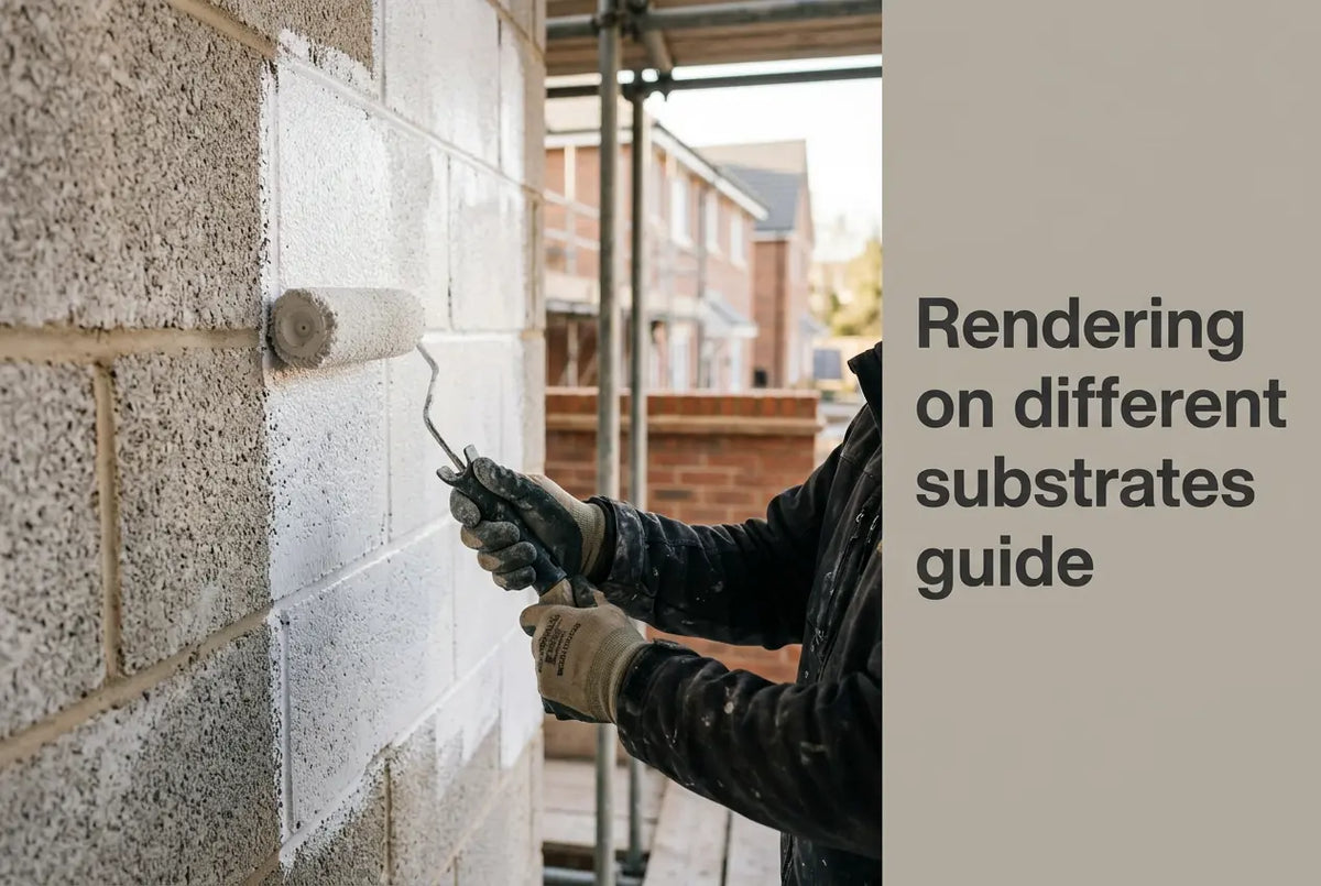 Rendering on Brick, Block and Painted Walls The Substrate Routes