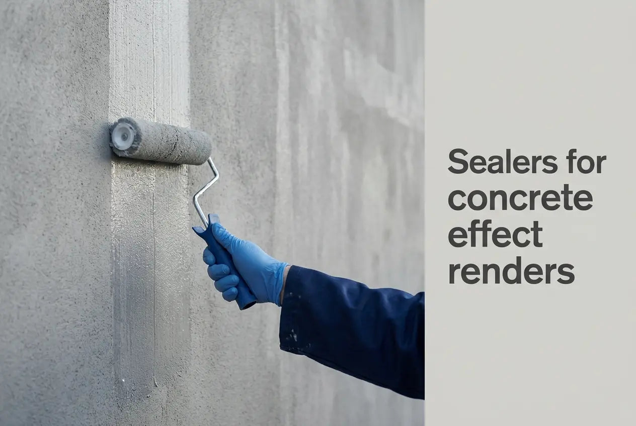 Sealers for Concrete Effect Renders UK: When to Tint and How to Apply It