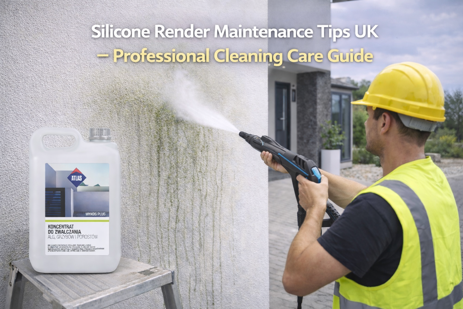 silicone render maintenance tips uk
