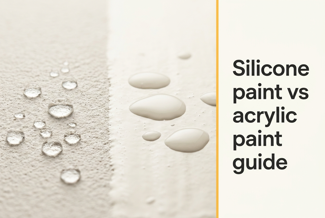 Silicone Paint vs Acrylic Paint — Which Masonry Coating Suits Your UK Facade