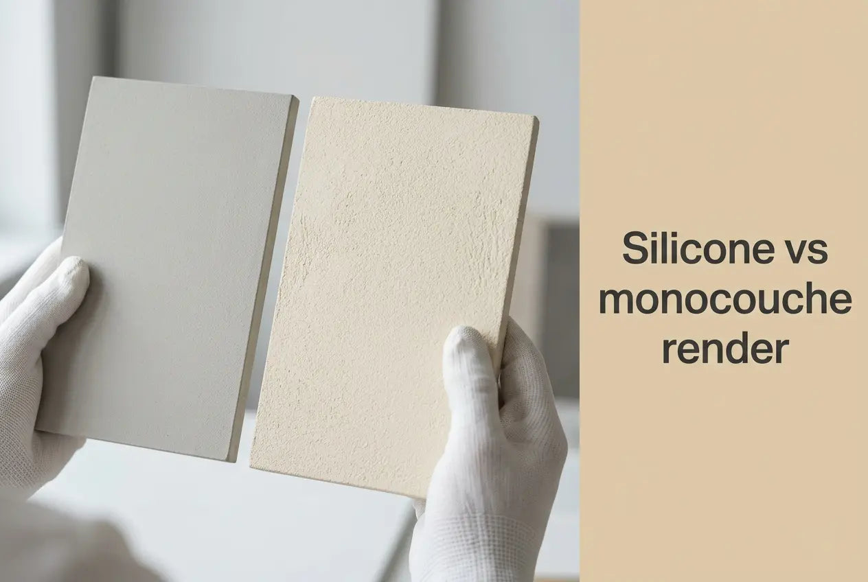 Silicone vs Monocouche Render: A Datasheet-Level Comparison