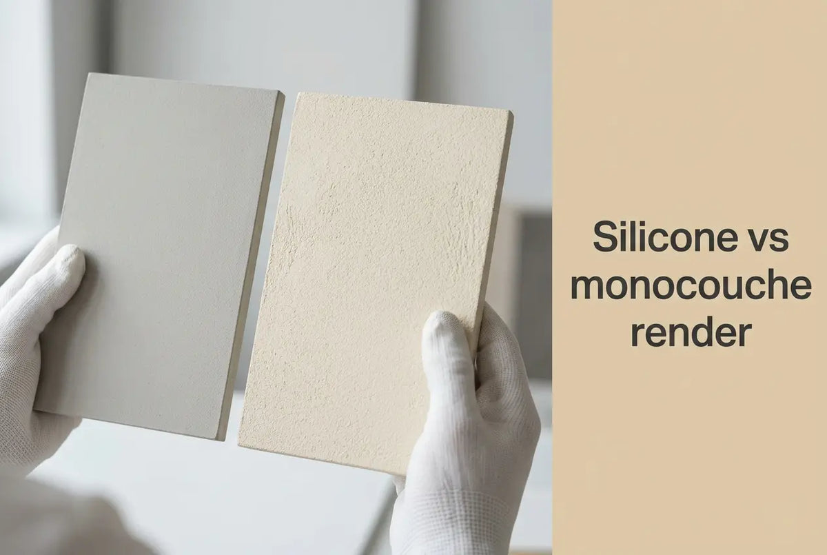 Silicone vs Monocouche Render: A Datasheet-Level Comparison