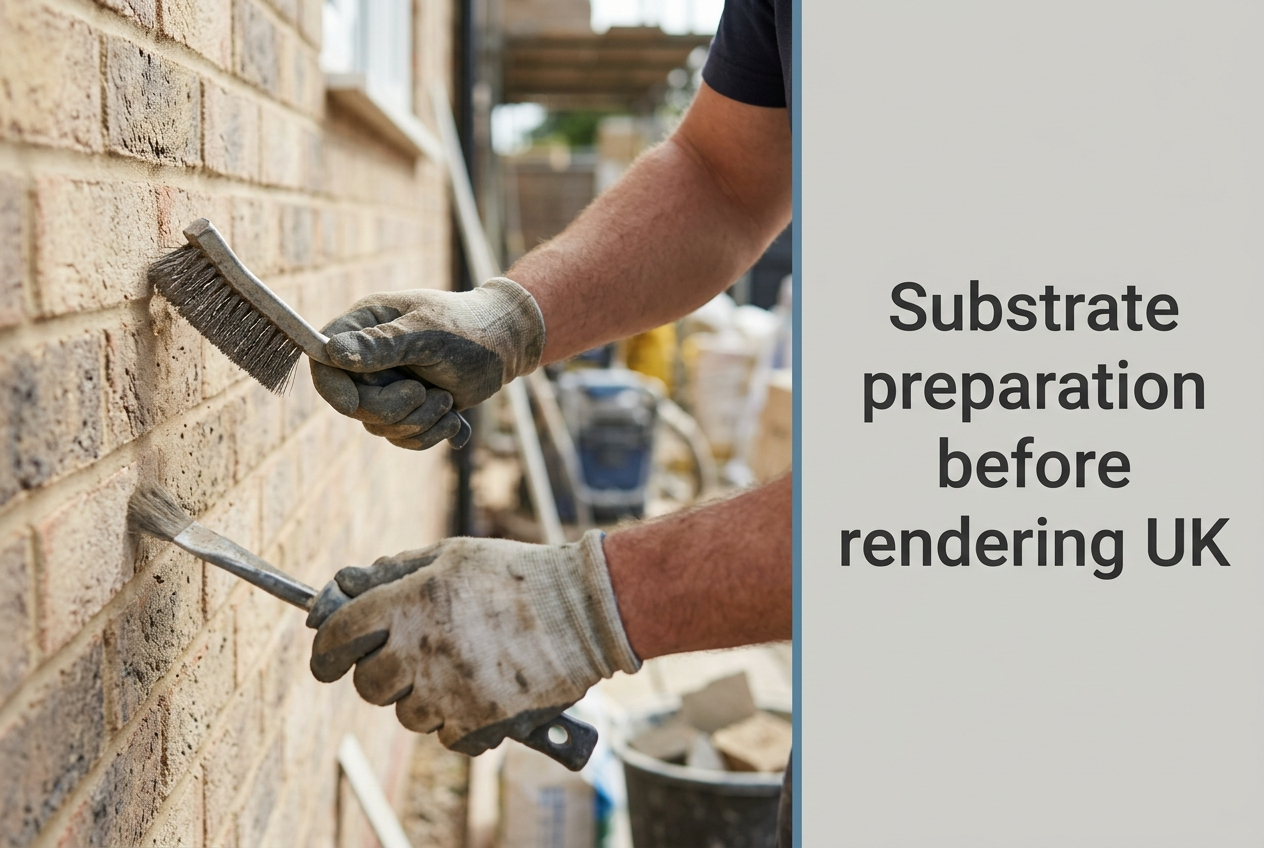 Substrate Preparation Before Rendering UK — Trade Installer Guide