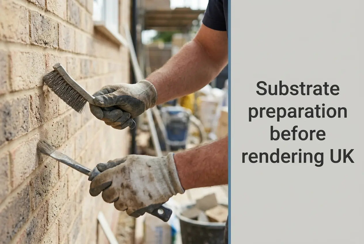 Substrate Preparation Before Rendering UK: The Trade Sequence
