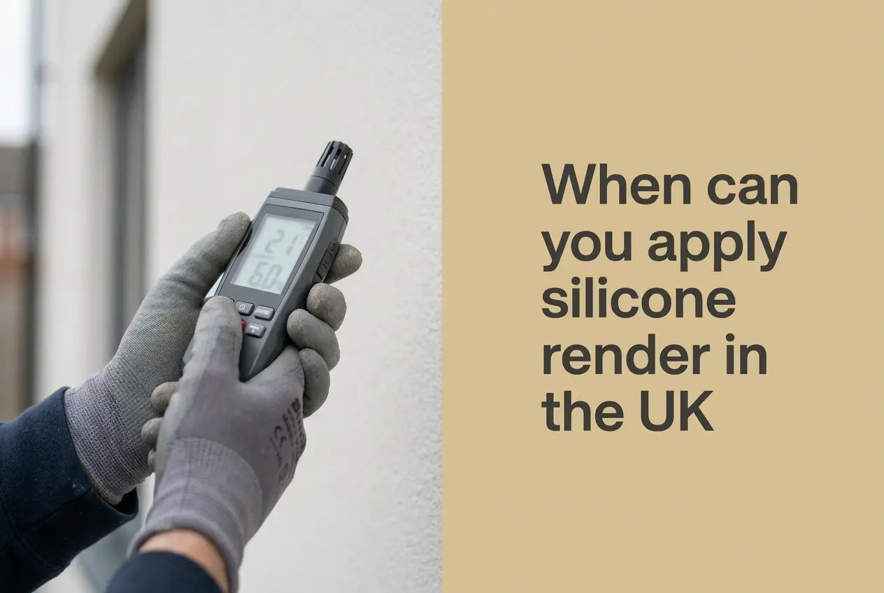 When Can You Apply Silicone Render in the UK?