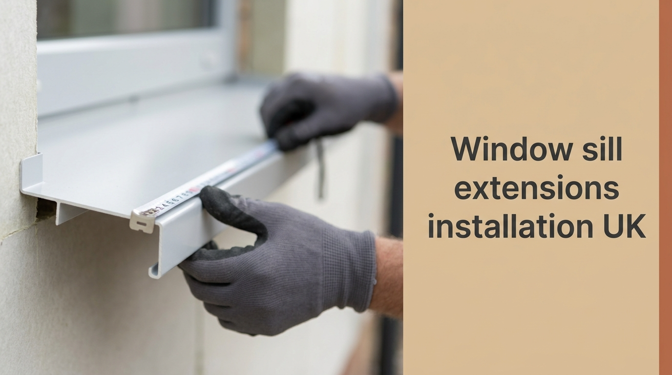 Window Sill Extensions Installation UK: A Step-by-Step Guide to Aluminium Oversills on EWI Facades