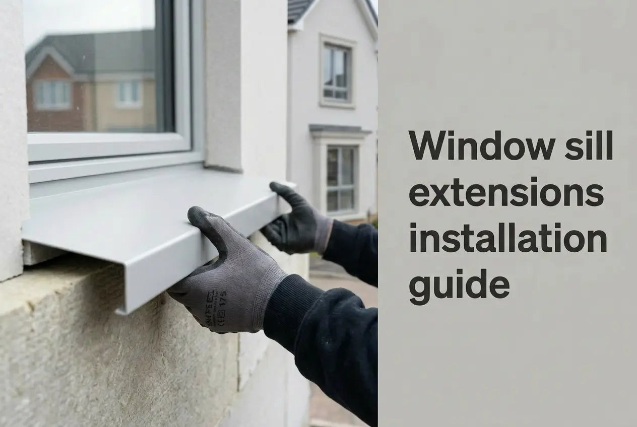 Window Sill Extensions Installation — Measuring, Cutting and Sequence